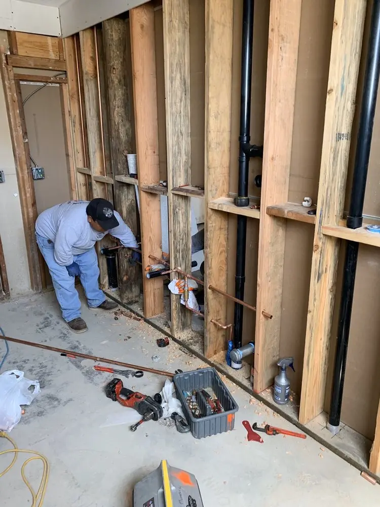 Commercial rough-in plumbing for Commercial Plumbing in Marina Del Rey